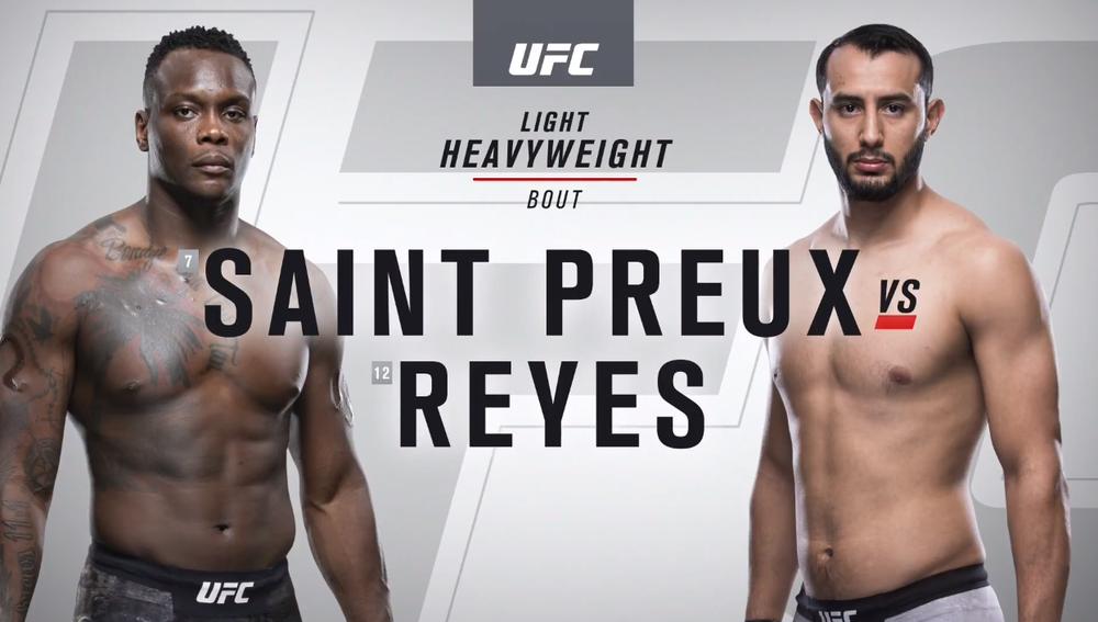 Овинс Сен-Прю против Доминика Рейеса на UFC 229