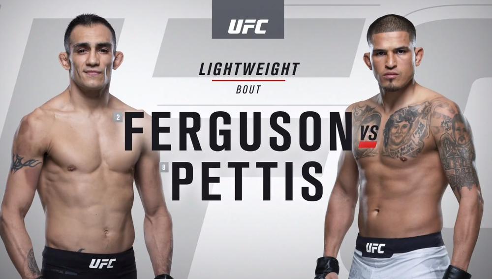 Тони Фергюсон против Энтони Петтиса на турнире UFC 229 dbltj ,jz видео боя
