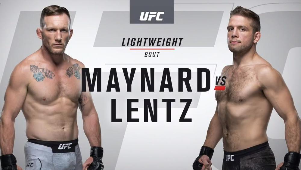Бой Ника Лентца и Грэя Мэйнарда на UFC 229 ВИДЕО
