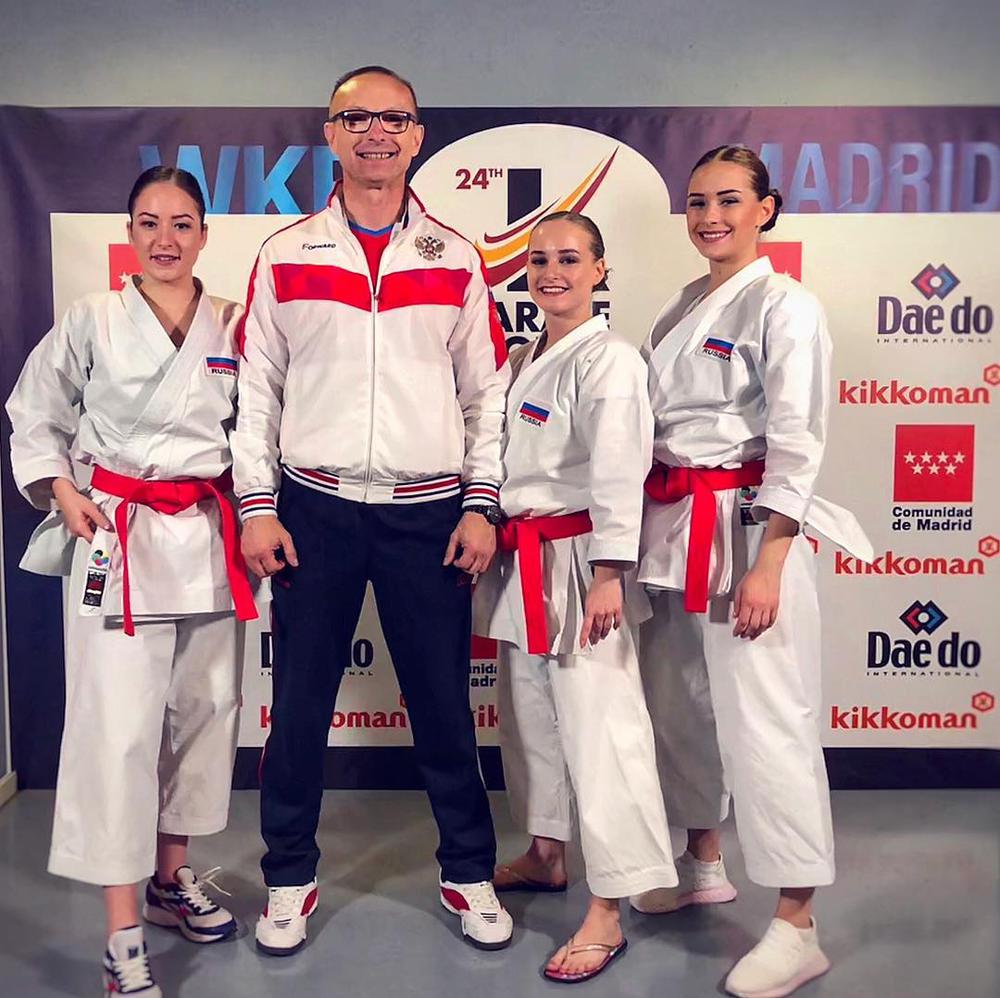 Чемпионат мира по каратэ WKF 2018 в женском командном ката
