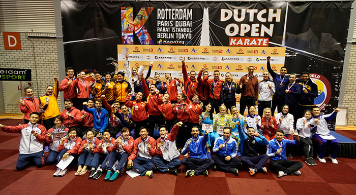 Премьер-Лига Karate1 2018 в Роттердаме (Нидерланды)