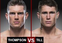 UFC Fight Night 130: Стивен Томпсон - Даррен Тилл. Прямая онлайн-трансляция турнира