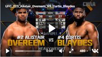 UFC 225: Алистар Оверим - Кертис Блейдс. Результат и ВИДЕО боя