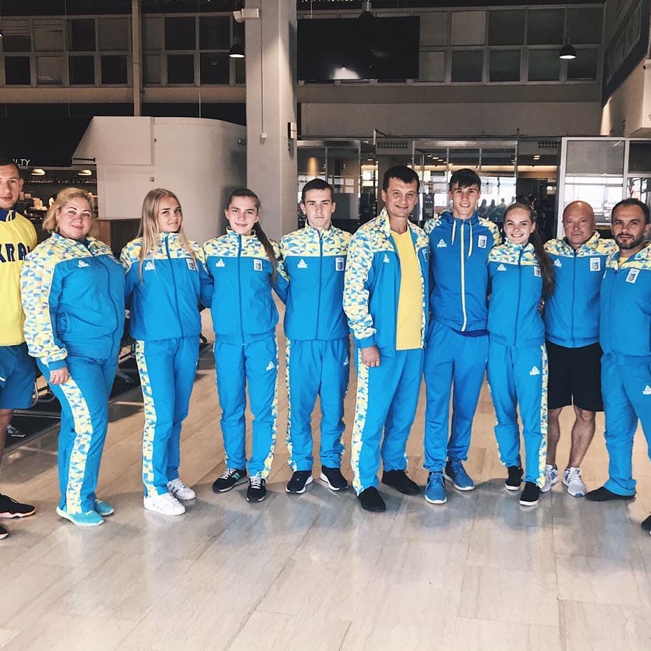 Молодежная сборная Украины по каратэ в Умаге (Хорватия)