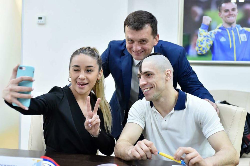 Сергей Левчук и звезды украинского каратэ