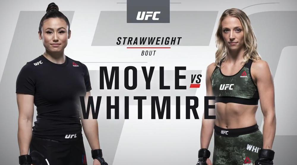Джейми Мойл и Эмили Вайтмир. Видео боя на UFC 226