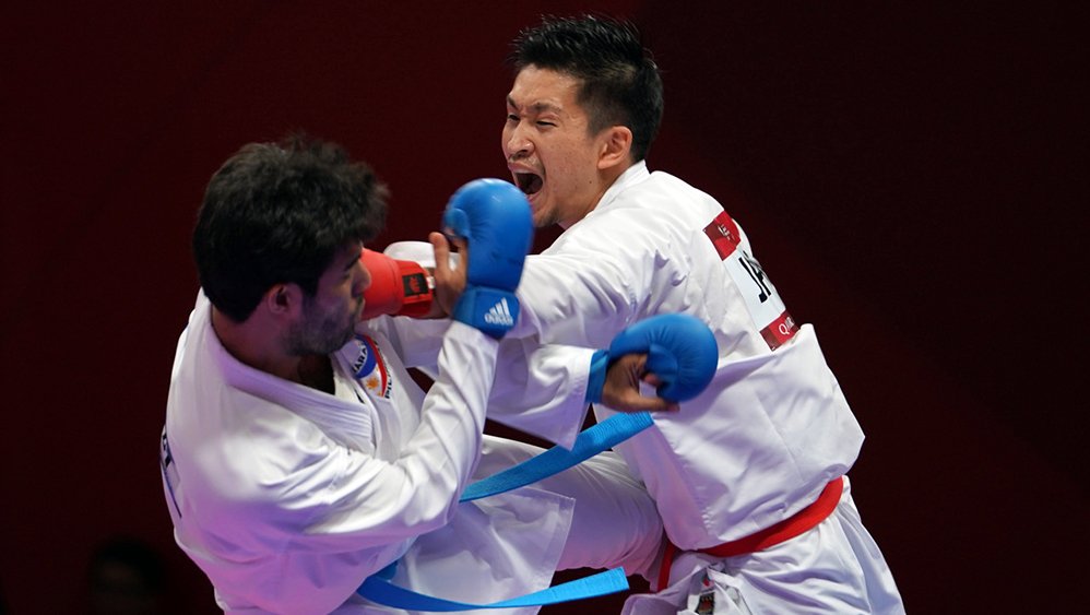 Рютаро Арага японец на Азиатских играх 2018 каратэ