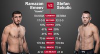 UFC Fight Night 136: Рамазан Эмеев - Стефан Секулич. ВИДЕО боя