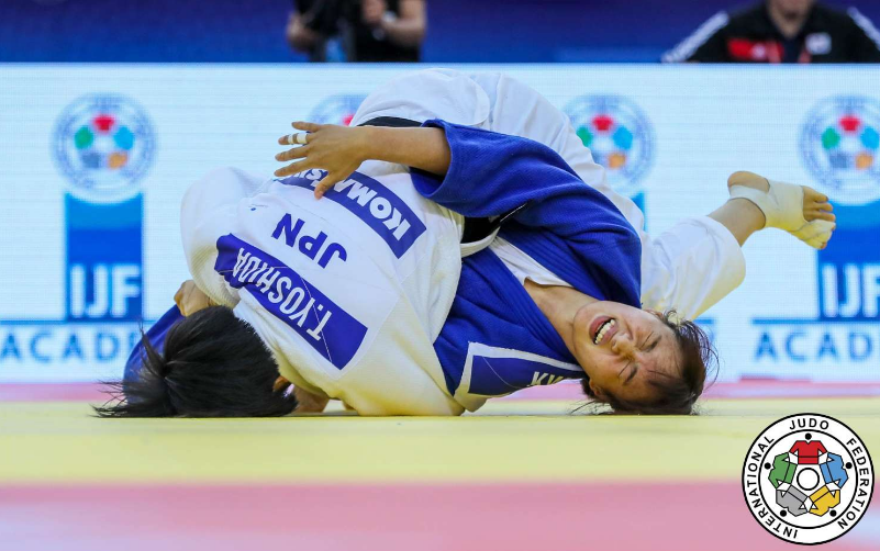 Цукаса Йошида японка на Чемпионате мира по дзюдо 2018 в Баку (Азербайджан)