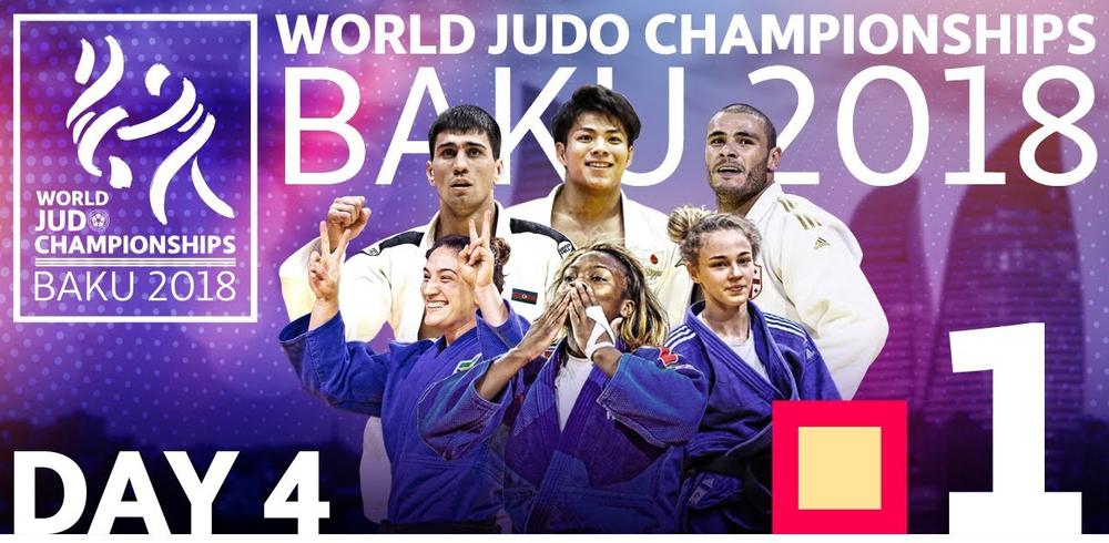 Смотреть онлайн прямая трансляция эфир LIVE 23 сентября Баку Азербайджан Чемпионат мира по дзюдо 2018