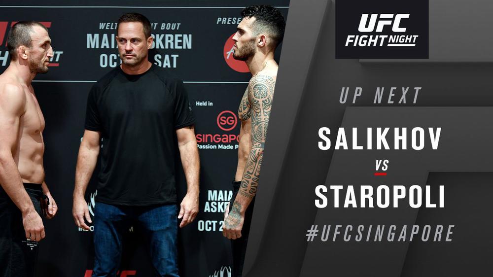 UFC Fight Night 162: Муслим Салихов против Лауреано Старополи