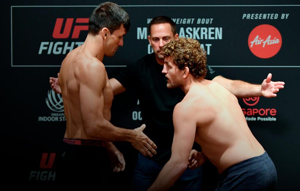 Демиан Майа против Бена Аскрена 2019 UFC