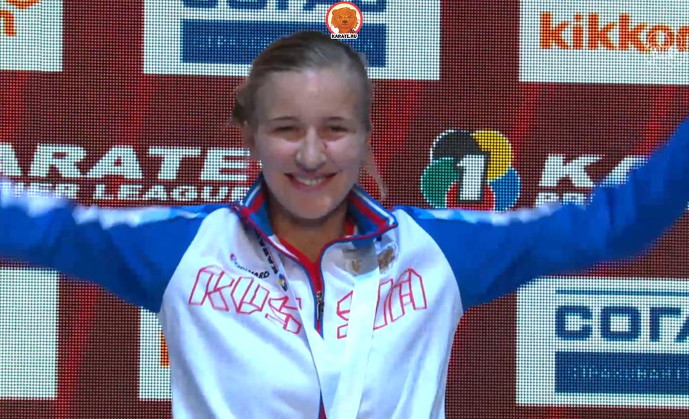 Иванна Зайцева Премьер-Лига Каратэ1 2019 в Москве