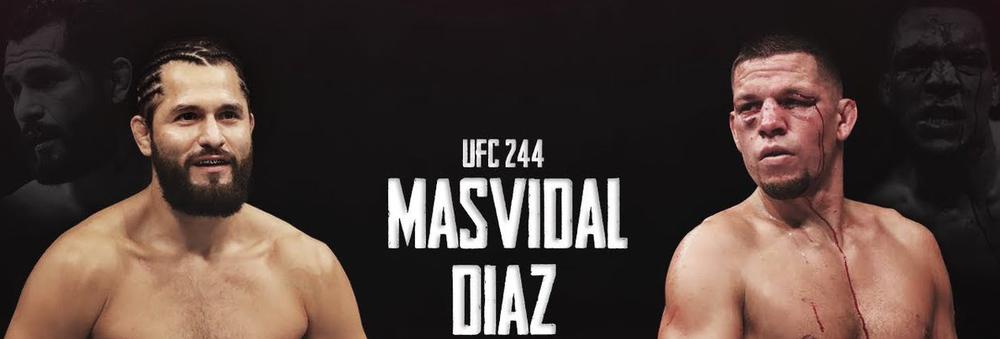 Нейт Диас и Хорхе Масвидаль на UFC 244 результат итоги видео боя