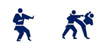 Кийо Шимизу представила каратэ на презентации пиктограмм видов спорта Токио-2020