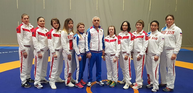 Чемпионат Европы по женской борьбе 2019 Бухарест, Румыния. Состав сборной России