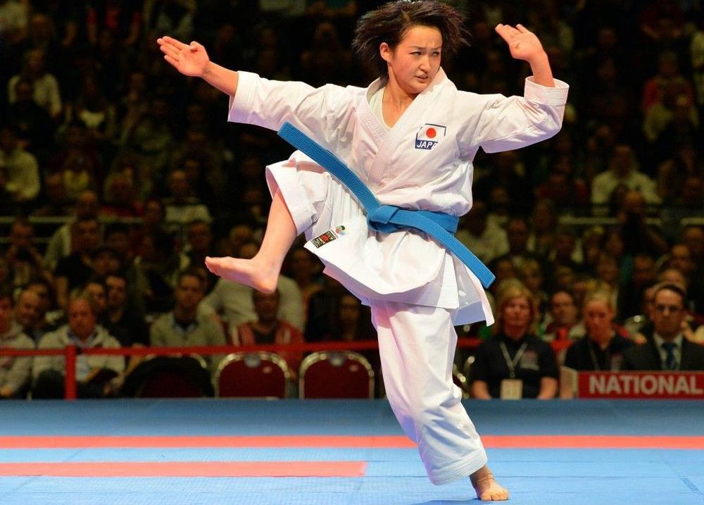 Кийо Шимизу каратэ ката Премьер-Лига Каратэ1 2020 Париж Франция Open Paris 2020 Karate1