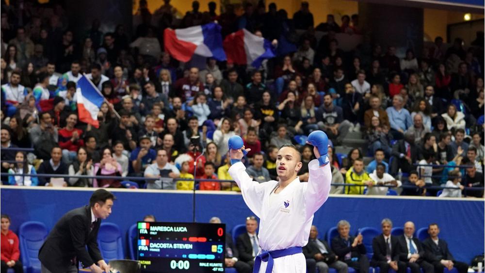 Стивен Дакоста каратэ Премьер-Лига Каратэ1 Open Paris Karate1 WKF