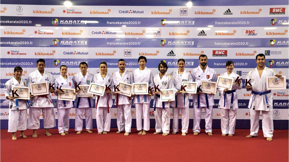 WKF karate1 premier league Paris Open Grand Winners 2019
