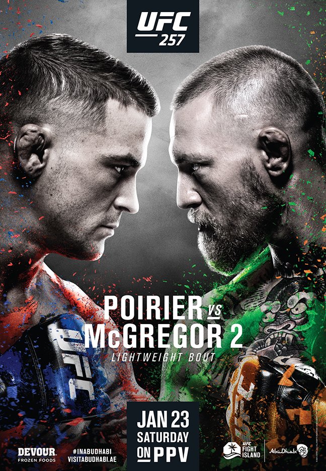 OFFICIAL: Your Poirier-McGregor 2 poster has landed