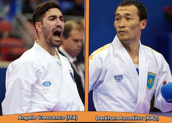  World champion Angelo Crescenzo against Grand Winner Darkhan Assadilov