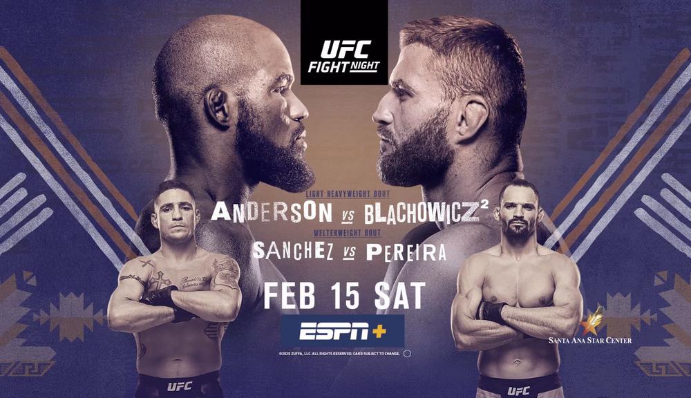 UFC Fight Night 167: Кори Андерсон vs Ян Блахович 2