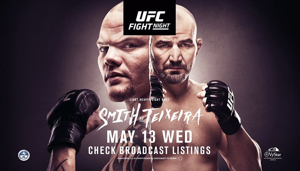 UFC Fight Night 171. Итоги всех боев турнира Энтони Смит Гловер Тейшейра Андрей Орловский Филипе Линс