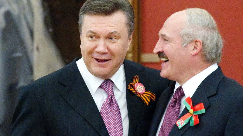 Янукович и Лукашенко