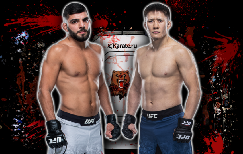 UFC 257: Амир Албази - Жалгас Жумагулов