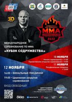 Публикуем результаты финалов бойцовского турнира "Кубок Содружества"