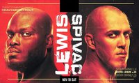 UFC Fight Night 215: Льюис – Спивак. Прямая трансляция, где смотреть онлайн