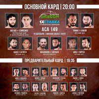 Смотрите прямую трансляцию ММА-турнира АСА 149 из Москвы
