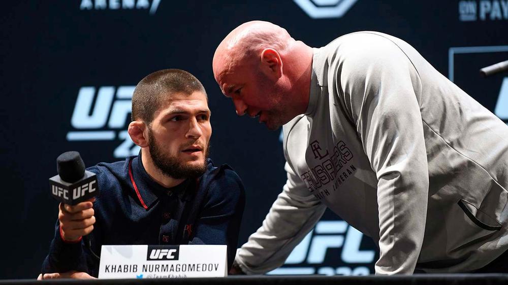 Хабиб Нурмагомедов, UFC, дана уайт