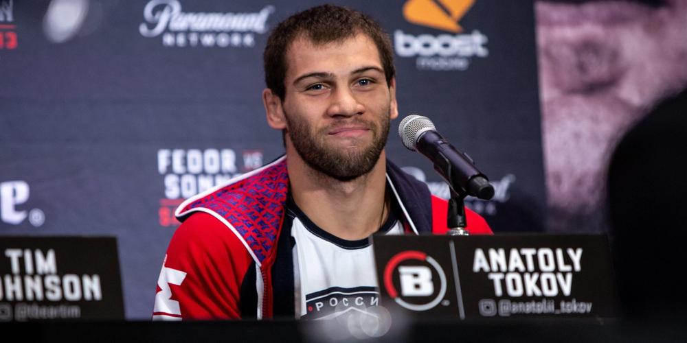 Анатолий Токов проведёт бой за титул чемпиона Bellator