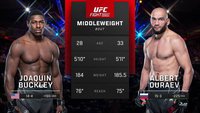 Видео боя Альберта Дураева и Хоакина Бакли на UFC on ESPN 37