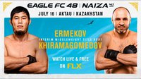 Почти все участники совместного турнира Eagle FC 48 - Naiza 41 узнали свой боевой вес