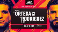 UFC on ABC 3: Ортега – Родригес. Прямая трансляция, где смотреть 