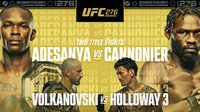 UFC 276: Адесанья – Каннонье. Прямая трансляция, где смотреть бойцовский турнир