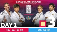 Прямая трансляция схваток на турнире по дзюдо "Большой шлем Венгрии" из Будапешта 