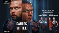 UFC on ESPN 40: Сантос – Хилл. Прямая трансляция, где смотреть онлайн