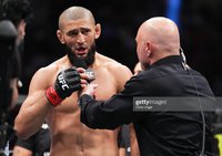 Блиц-интервью Чимаева после победы над Холландом на UFC 279