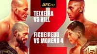UFC 283: Тейшейра – Хилл, Фигейреду – Морено. Прямая трансляция, где смотреть онлайн