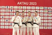 Российские дзюдоистки собрали полный комплект медалей на Кубке Азии в Актау