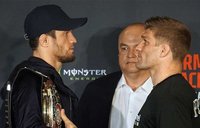 Усман Нурмагомедов и Брент Примус провели битву взглядов перед боем на Bellator 300 – видео