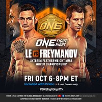Смотрите прямую трансляцию бойцовского турнира ONE Fight Night 15 из Таиланда
