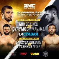 Смотрите прямую трансляцию ММА-турнира AMC Fight Nights 118