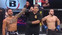 Ахмед Магомедов потерпел первое поражение в карьере, уступив Корралесу на Bellator 290