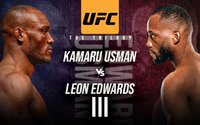 Леон Эдвардс – Камару Усман 3. Прямая трансляция боя на UFC 286, где смотреть онлайн