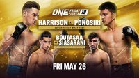 Представляем прямую трансляцию бойцовского турнира ONE Friday Fights 18 из Таиланда