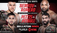 Российский чемпион Вадим Немков ответил на вопросы журналистов перед Bellator 297 - видео